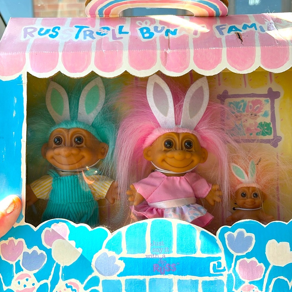 Russ Troll Bunny Family